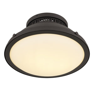 English Elm 2-light Dark Bronze Flush Mount Ceiling Fixture for Hallways Entryways and Bedrooms Antique Bronze B370P394558