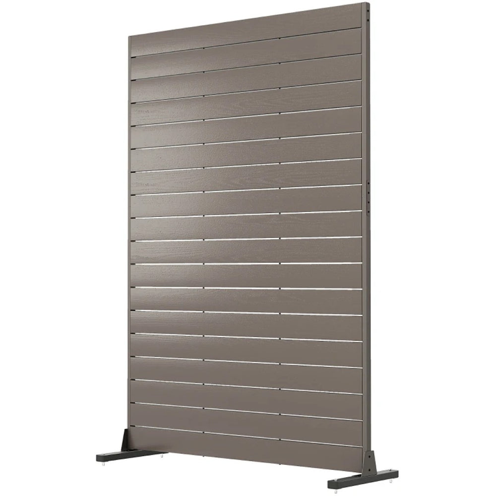 English Elm Decorative Freestanding Privacy Screen Wood Grain Hdpe Panels Outdoor Patio Divider T3971P476436