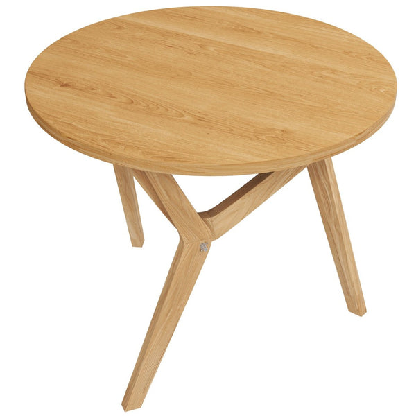 English Elm Round Solid Rubberwood Adjustable Height Coffee Cocktail Table for Modern Living Rooms N735P369877N