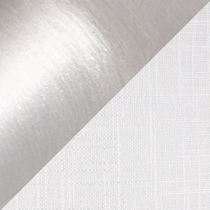 English Elm Sawyer Brushed Nickel Table Lamp Set of 2 with White Linen Shade, 30" Contemporary Hourglass Design B202P224006