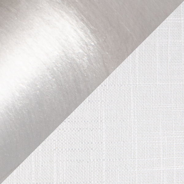 English Elm Sawyer Brushed Nickel Table Lamp Set of 2 with White Linen Shade, 30" Contemporary Hourglass Design B202P224006