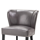 Madison Park Hilton Modern/Contemporary Armless Accent Chair FPF18-0053 Grey