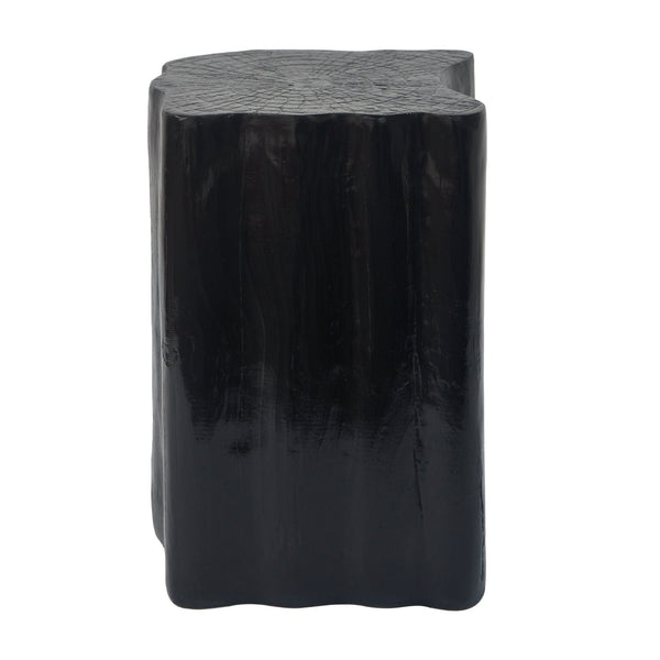 English Elm Christopher Knight Home® - 2-in-1 Irregular MGO End Table with Split-Join Design, Durable Fiberglass Blend, Stylish Indoor Outdoor Accent Black N770P284171B