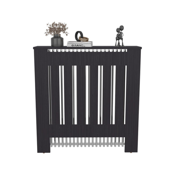 English Elm Keller Black Wood Radiator Cover Panel for Modern Minimalist Living Rooms B092P439909