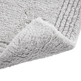 Madison Park Signature Splendor Casual 100% Cotton Tufted 3000GSM Reversible Bath Rug MPS72-473 Grey