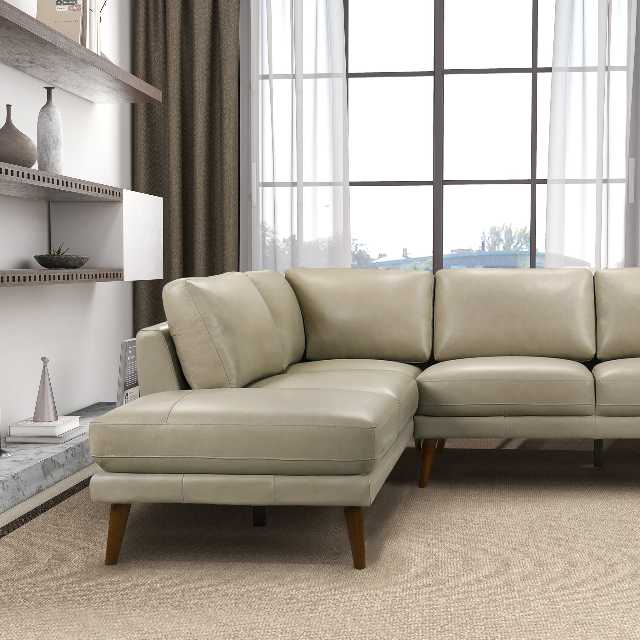 English Elm Benson Sectional Sofa - Thumbnail 3