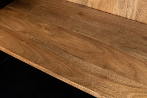 Sarreid Bookcase In Elegant Ebony Finish - Solid Walnut And Glass With 5 Adjustable Shelves & 2 Keys Black  27160