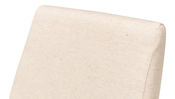 Sarreid Draped Side Chair Set Of 2 - Elegant Sailcloth Fabric Chairs For A Stylish And Cozy Home Decor Beige  27174