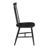 OSP Home Furnishings Eagle Ridge Dining Chair Black