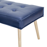 OSP Home Furnishings Amity Bench Sizzle Azure