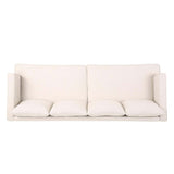 Christopher Knight Home® - Noble House - - Mirod Comfy 3-Seat Sofa With Tufted Back And Arm, Modern For Living Room