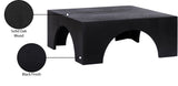 Arch Black Coffee Table 273Black-C Meridian Furniture