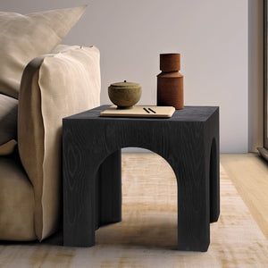 Arch Black End Table 273Black-E Meridian Furniture