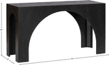 Arch Black Console Table 273Black-T Meridian Furniture