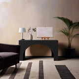 Arch Black Console Table 273Black-T Meridian Furniture