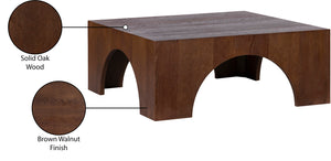 Arch Brown Coffee Table 273Brown-C Meridian Furniture