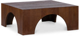 Arch Brown Coffee Table 273Brown-C Meridian Furniture