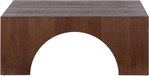 Arch Brown Coffee Table 273Brown-C Meridian Furniture