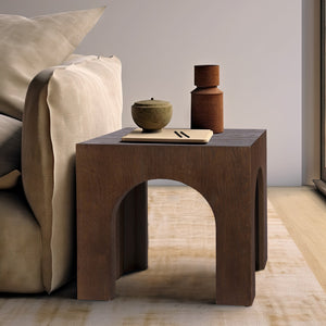 Arch Brown End Table 273Brown-E Meridian Furniture