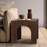 Arch Brown End Table 273Brown-E Meridian Furniture