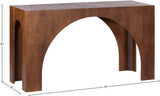 Arch Brown Console Table 273Brown-T Meridian Furniture