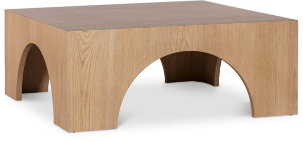 Arch Oak Coffee Table 273Oak-C Meridian Furniture