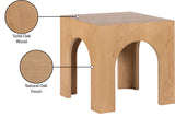 Arch Oak End Table 273Oak-E Meridian Furniture