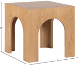 Arch Oak End Table 273Oak-E Meridian Furniture