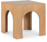 Arch Oak End Table 273Oak-E Meridian Furniture