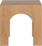 Arch Oak End Table 273Oak-E Meridian Furniture