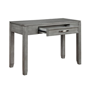 English Elm Gray Garretson Writing Desk with Drawer, 42"x20" Okume Veneer Rustic-Transitional Accent Desk B011P379749