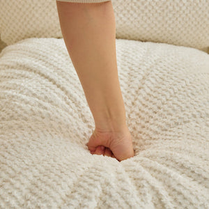 English Elm Human Dog Bed Lazy Sofa Couch 5-Position Adjustable Foldable Seat for Compact Living Spaces White W2108P193234