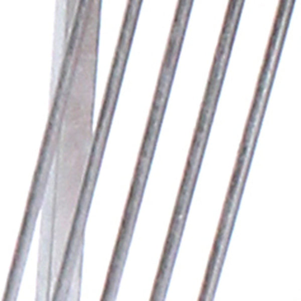 Homeroots 24" Silver Mirrored Glass And Iron End Table With Shelf   274431