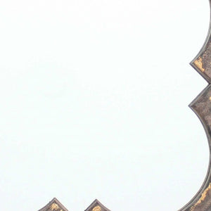 Homeroots Bronze Square Accent Mirror  Wood 274530