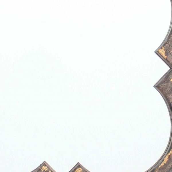 Homeroots Bronze Square Accent Mirror  Wood 274530