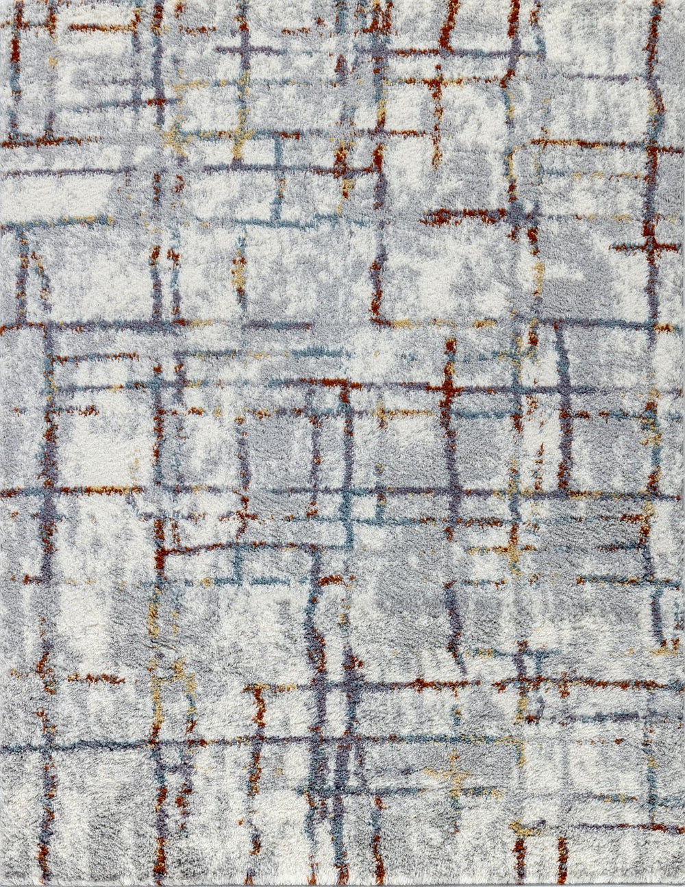 English Elm Loft Plush Shag Area Rug 5'3" X 7' - Cozy, Durable, Soft Underfoot For Modern Living Spaces & Families B186P181113