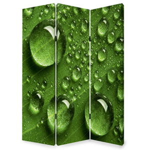 HomeRoots 48" X 72" Multi-Color Wood Canvas Room Screen - Stylish Privacy Divider with Artistic Flair & Durability 274636