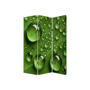 HomeRoots 48" X 72" Multi-Color Wood Canvas Room Screen - Stylish Privacy Divider with Artistic Flair & Durability 274636