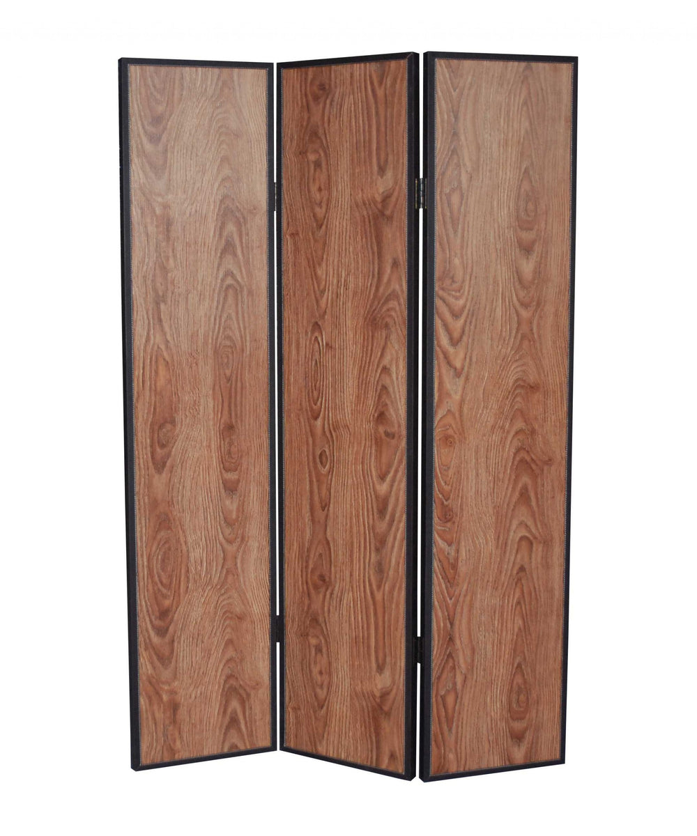 Homeroots 47 X 71 Brown Wood  Screen  Wood 274689
