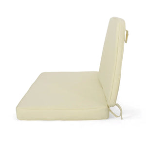 English Elm Christopher Knight Home® - Carolina Club Chair & Loveseat Cushion Set - Cream, Water-Repellent, Plush Support, Easy Care N775P270159C