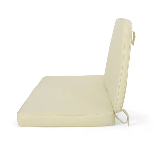 English Elm Christopher Knight Home® - Carolina Club Chair & Loveseat Cushion Set - Cream, Water-Repellent, Plush Support, Easy Care N775P270159C