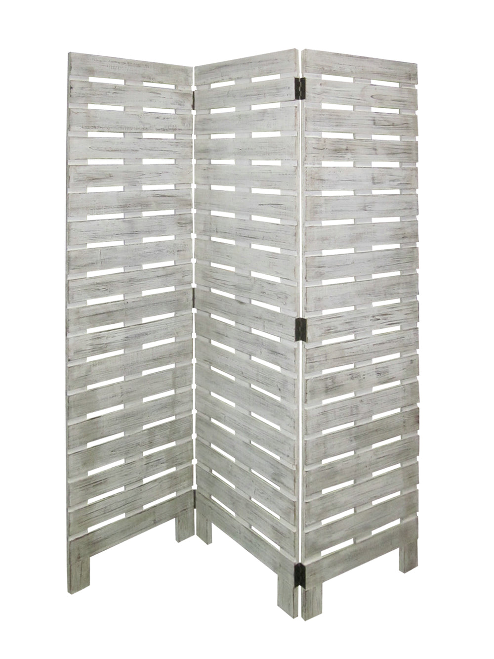 Homeroots 63 X 72 White Wood Garden  Screen  Wood 274697