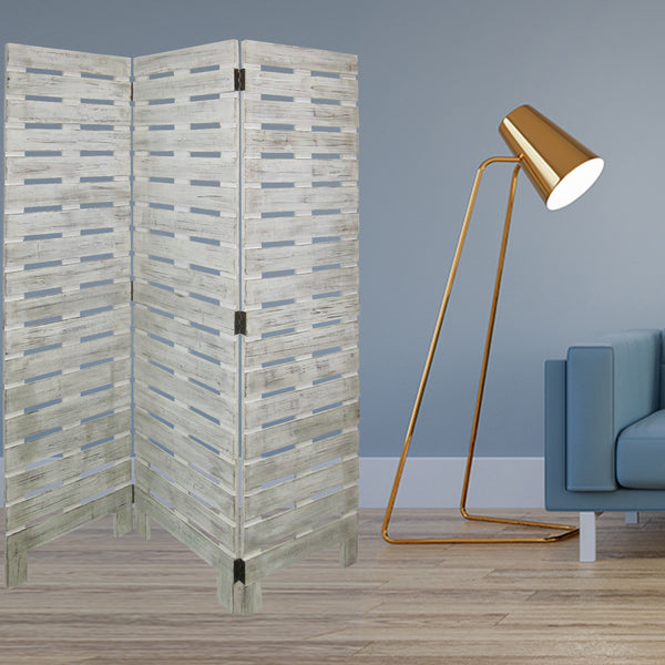 Homeroots 63 X 72 White Wood Garden  Screen  Wood 274697