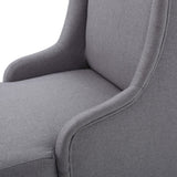 Christopher Knight Home® - Noble House - Callie Light Grey Fabric Dining Chair