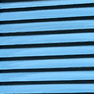 HomeRoots 48 Elegant Wood Shutter Screen – Three-Panel Room Divider for Privacy and Stylish Space Redefining Blue 274704