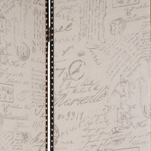 Homeroots 84 X 84 Tan Wood & Fabric  Screen Tan Wood 274720