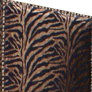 HomeRoots 84 Contemporary Bronze Wood & Fabric Room Screen – Elegant 4-Panel Divider for Stylish Spaces 274732