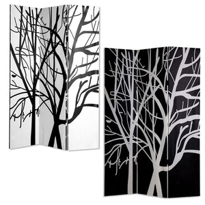 Homeroots 48" X 72" Multi Color Wood Canvas Tranquillity  Screen  Cotton Canvas 274755