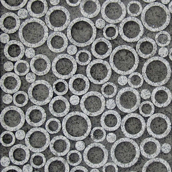 Homeroots 17" X 17" X 2" Brown Sandstone Square Bubble Design - Wall Decor  Sandstone 274757