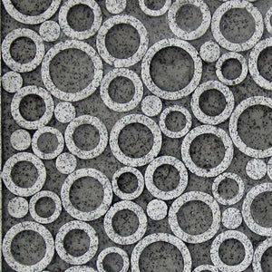 Homeroots 17" X 17" X 2" Brown Sandstone Square Bubble Design - Wall Decor  Sandstone 274757